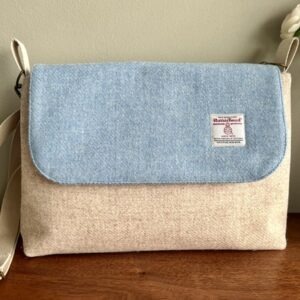 The 'Breagha' - Large Harris Tweed Messenger Bag