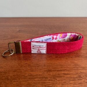 Harris Tweed Wristlet Keyring