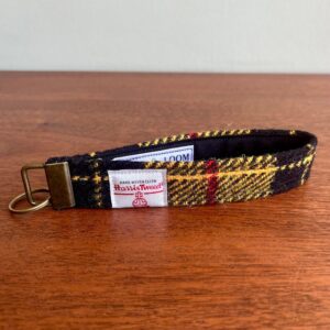 Harris Tweed Wristlet Keyring