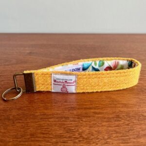 Harris Tweed Wristlet Keyring