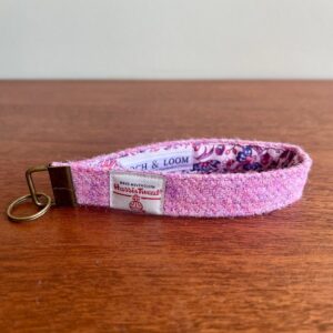Harris Tweed Wristlet Keyring
