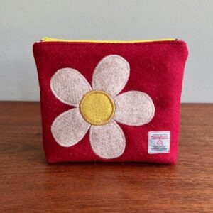 Harris Tweed Zipped Make-up Bag / Pouch